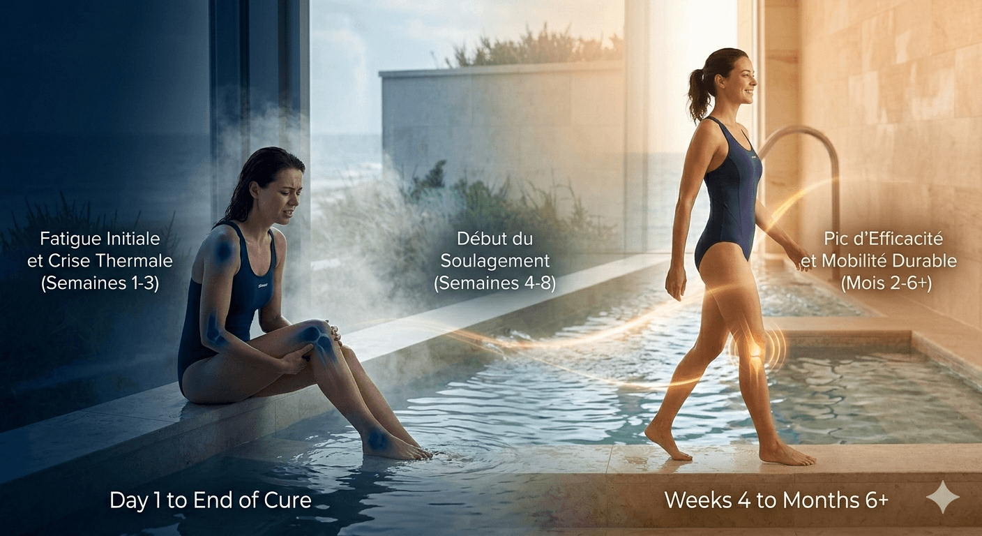 Cure thermale pour arthrose : combien de temps pour voir les effets ?
